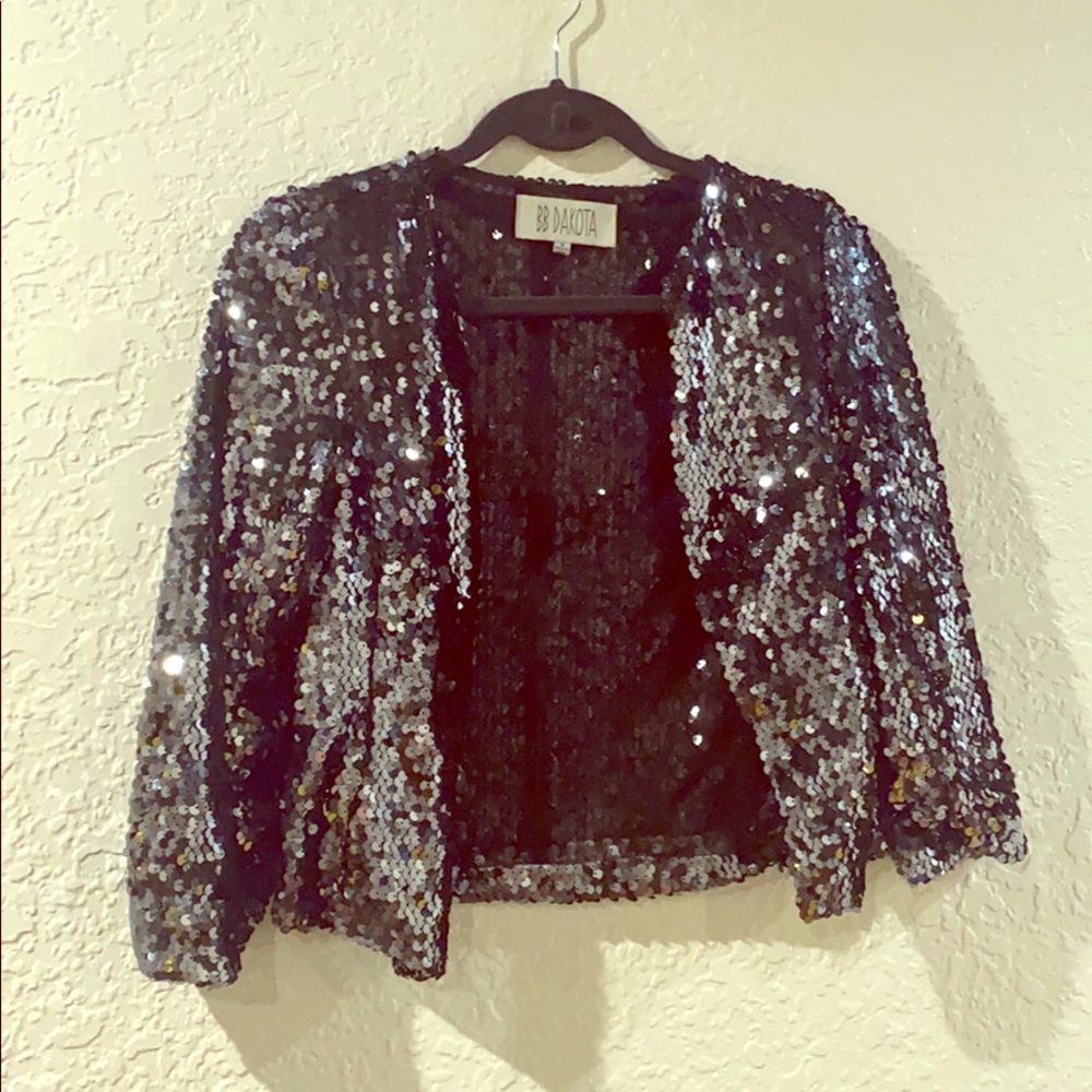 Sequin blazer